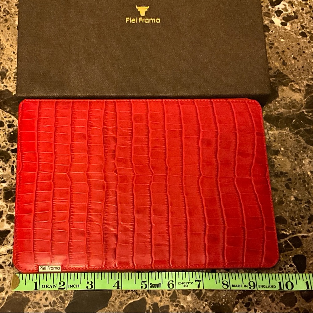 NIB Italian Leather iPad case